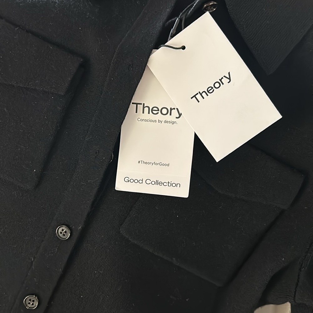 Theory Multi Media MIDI Dress - Picture 2 of 7